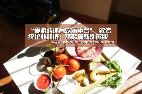 “爱游戏体育娱乐平台”
致传统企业朋侪:不够痛就别微服务 有坑(图1) 爱游戏滚球